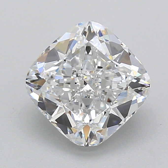3.07 Carat Cushion Shaped, Ideal Cut, D Color, VVS1 Clarity, IGI Certified Lab Grown Diamond