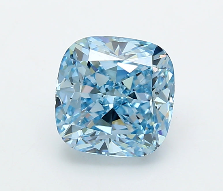 2.50 Carat Cushion Shaped, Ideal Cut, VVS2 Clarity, IGI Certified Lab Grown Diamond