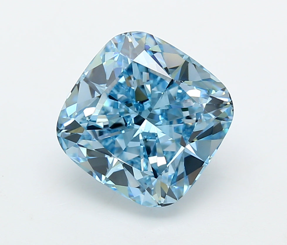 5.01 Carat Cushion Shaped, Ideal Cut, VS1 Clarity, IGI Certified Lab Grown Diamond