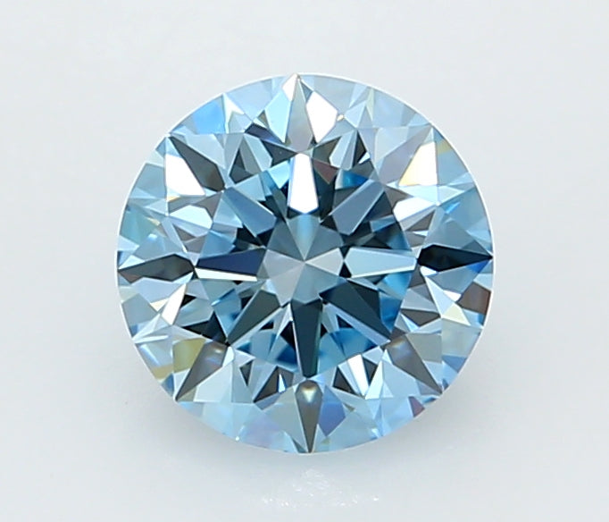 1.26 Carat Round Shaped, Ideal Cut, VVS2 Clarity, IGI Certified Lab Grown Diamond