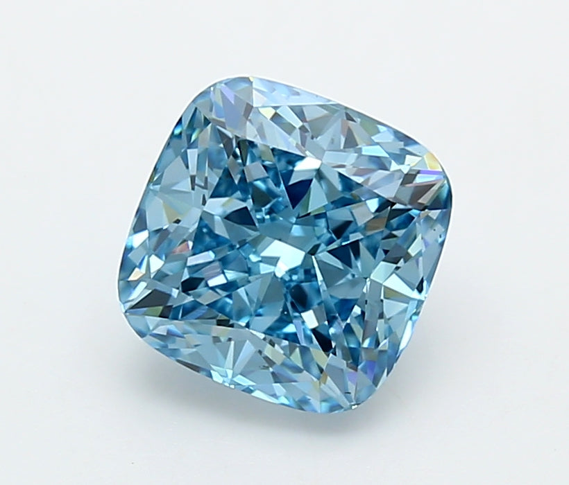 3.01 Carat Cushion Shaped, Ideal Cut, VVS2 Clarity, IGI Certified Lab Grown Diamond