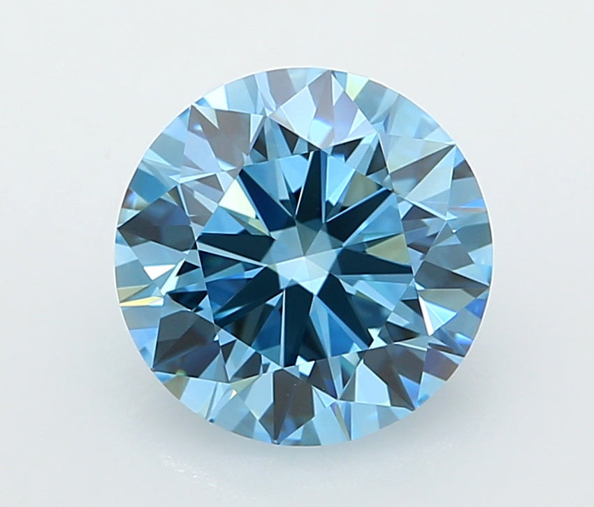 2.50 Carat Round Shaped, Ideal Cut, VVS1 Clarity, IGI Certified Lab Grown Diamond