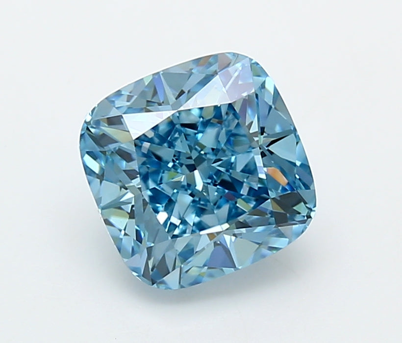 3.00 Carat Cushion Shaped, Ideal Cut, VVS2 Clarity, IGI Certified Lab Grown Diamond