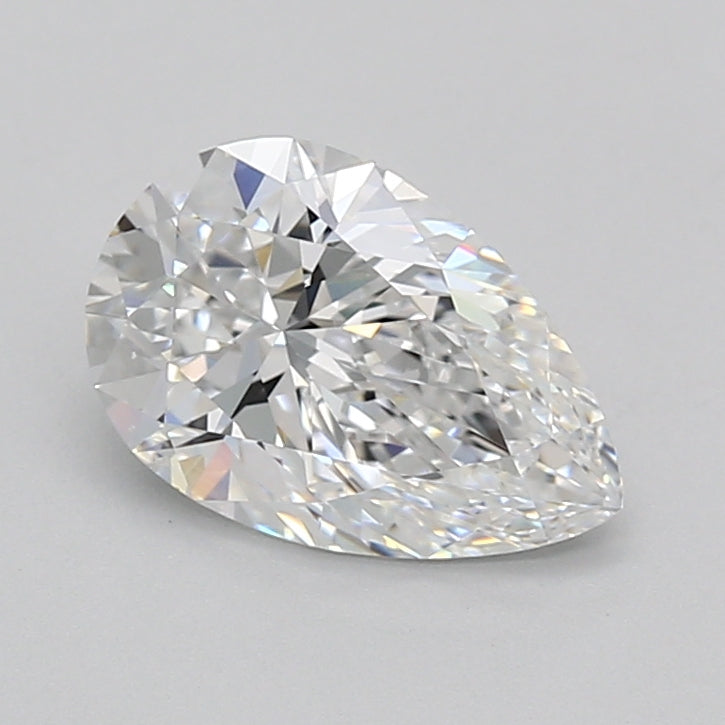 2.11 Carat Pear Shaped, Excellent Cut, D Color, VVS1 Clarity, IGI Certified Lab Grown Diamond