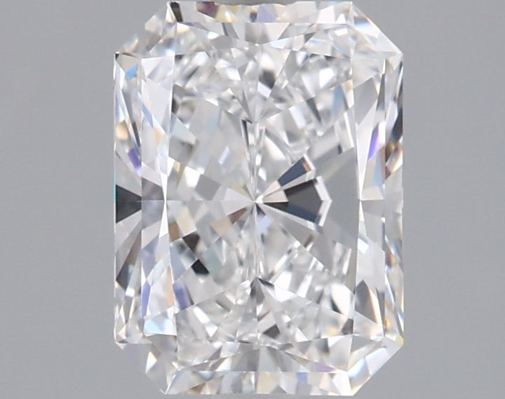 1.80 Carat Radiant Shaped, Ideal Cut, D Color, VVS2 Clarity, IGI Certified Lab Grown Diamond