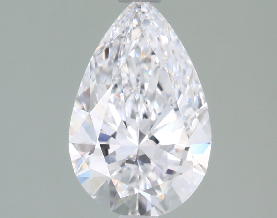 1.22 Carat Pear Shaped, Ideal Cut, D Color, IF Clarity, IGI Certified Lab Grown Diamond