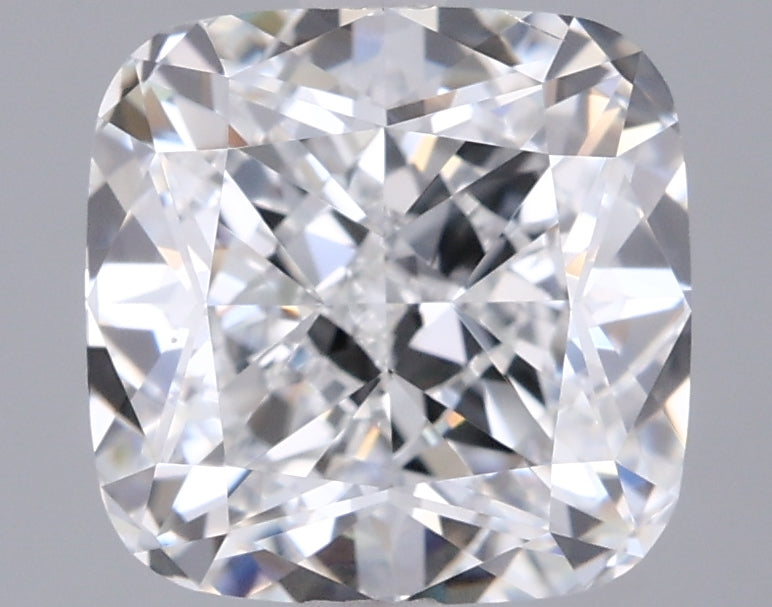 2.52 Carat Cushion Shaped, Ideal Cut, E Color, VS2 Clarity, IGI Certified Lab Grown Diamond