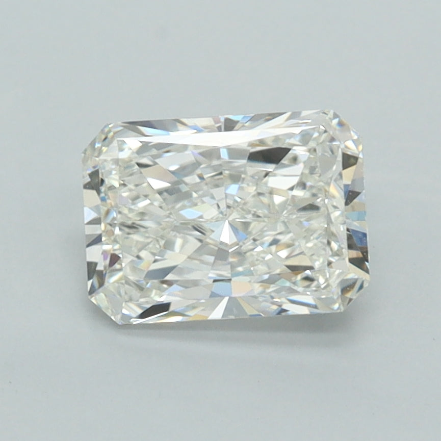 1.32 Carat Radiant Shaped, Ideal Cut, F Color, VVS1 Clarity, IGI Certified Lab Grown Diamond