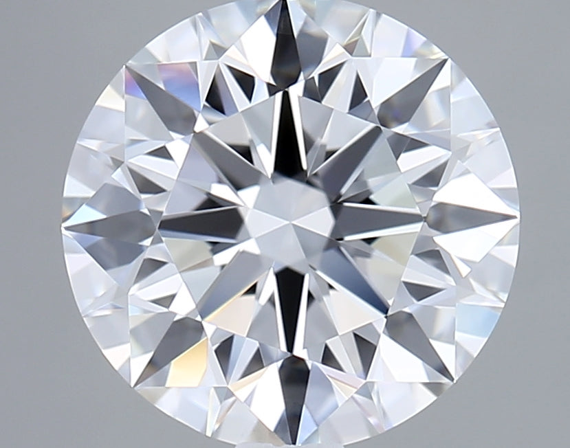 2.25 Carat Round Shaped, Ideal Cut, D Color, VVS1 Clarity, IGI Certified Lab Grown Diamond