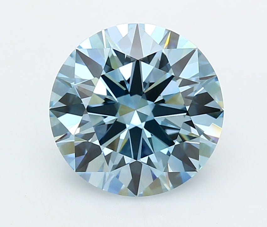 4.00 Carat Round Shaped, Excellent Cut, VVS1 Clarity, IGI Certified Lab Grown Diamond