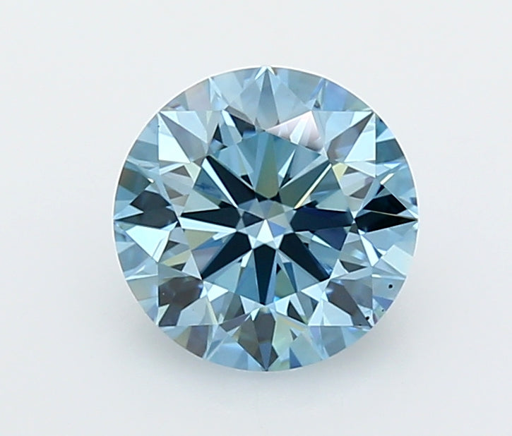 1.98 Carat Round Shaped, Ideal Cut, VVS2 Clarity, IGI Certified Lab Grown Diamond