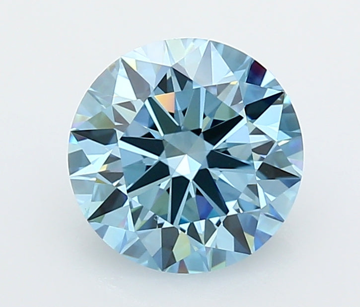 2.57 Carat Round Shaped, Ideal Cut, VS1 Clarity, IGI Certified Lab Grown Diamond