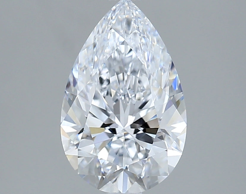 2.04 Carat Pear Shaped, Excellent Cut, D Color, IF Clarity, IGI Certified Lab Grown Diamond