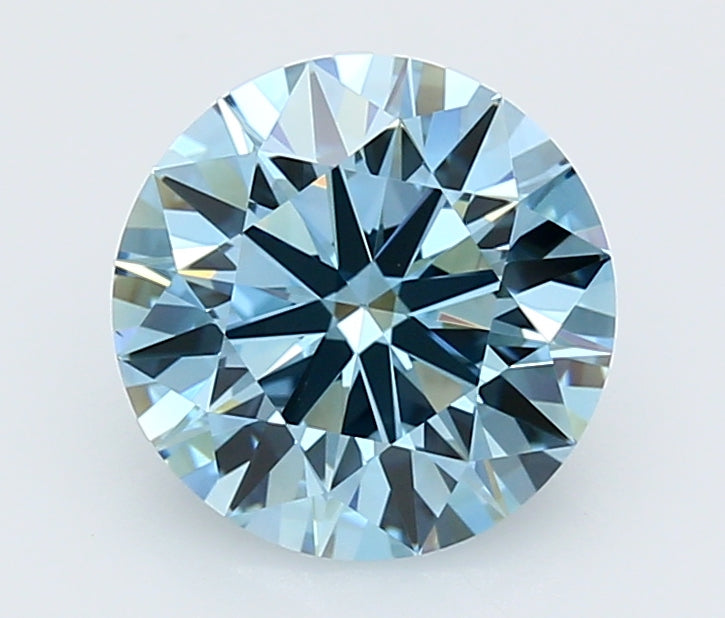 3.02 Carat Round Shaped, Ideal Cut, VS1 Clarity, IGI Certified Lab Grown Diamond