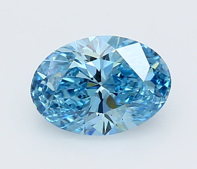 1.50 Carat Oval Shaped, Excellent Cut, VVS2 Clarity, IGI Certified Lab Grown Diamond