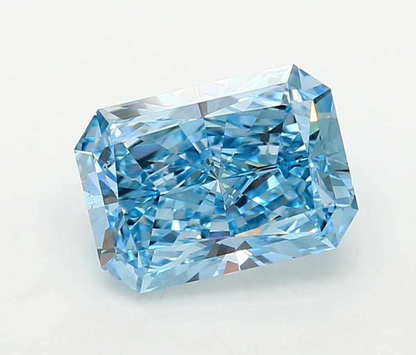 2.07 Carat Radiant Shaped, Ideal Cut, VVS2 Clarity, IGI Certified Lab Grown Diamond
