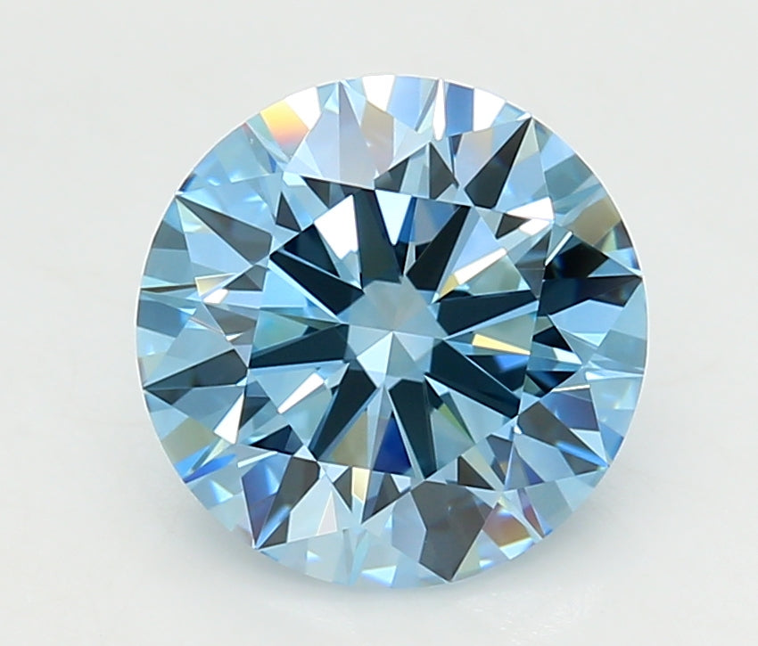 3.00 Carat Round Shaped, Ideal Cut, VVS1 Clarity, IGI Certified Lab Grown Diamond