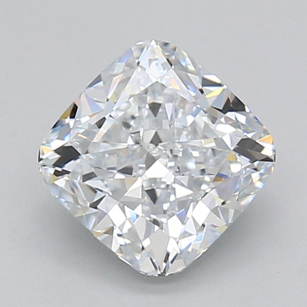 2.50 Carat Cushion Shaped, Ideal Cut, D Color, VVS1 Clarity, IGI Certified Lab Grown Diamond