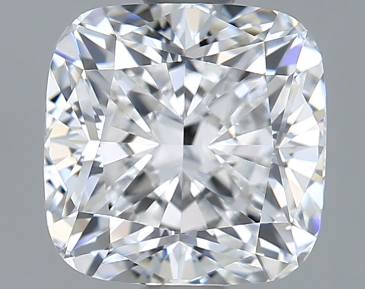 1.57 Carat Cushion Shaped, Ideal Cut, D Color, VVS1 Clarity, IGI Certified Lab Grown Diamond