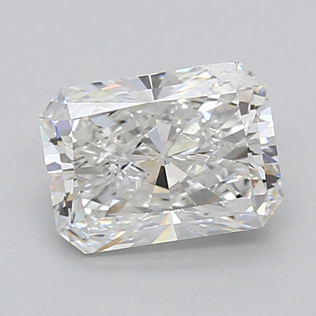 2.02 Carat Radiant Shaped, Excellent Cut, D Color, VVS1 Clarity, IGI Certified Lab Grown Diamond