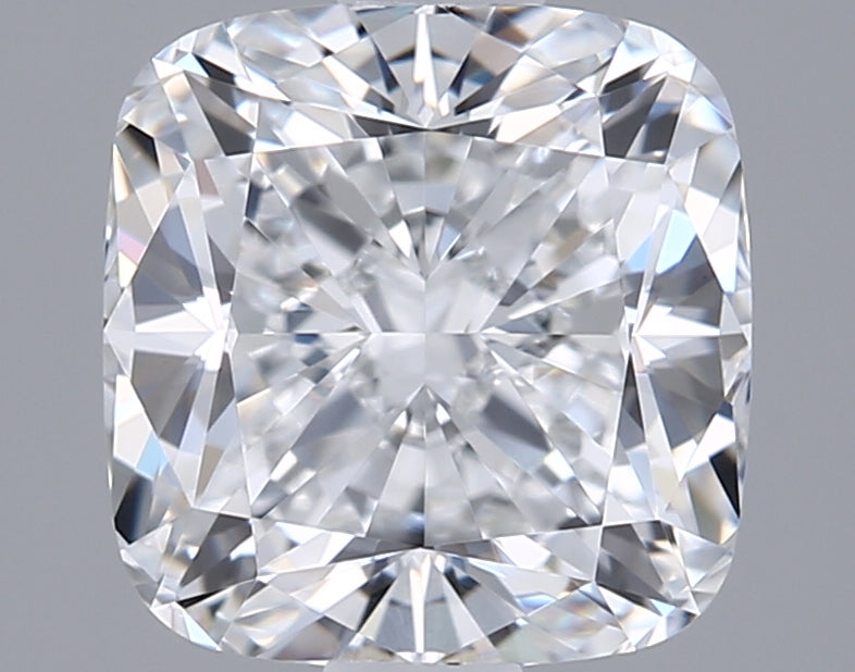 1.70 Carat Cushion Shaped, Ideal Cut, D Color, VVS1 Clarity, IGI Certified Lab Grown Diamond