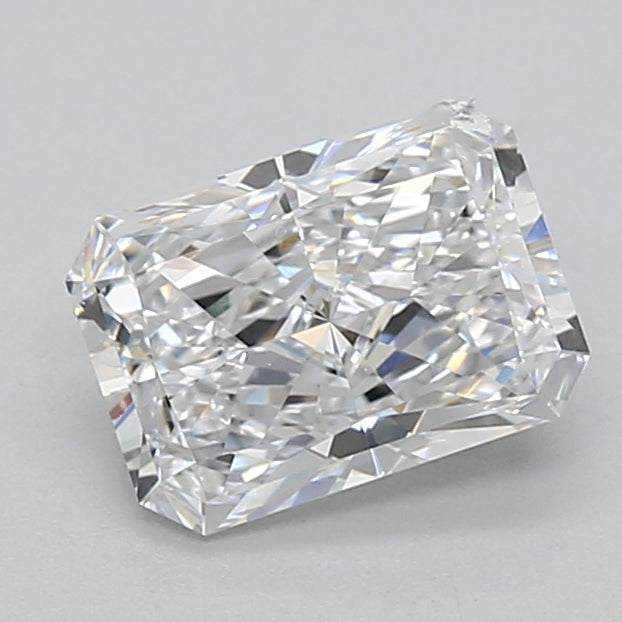 2.05 Carat Radiant Shaped, Ideal Cut, D Color, VVS1 Clarity, IGI Certified Lab Grown Diamond