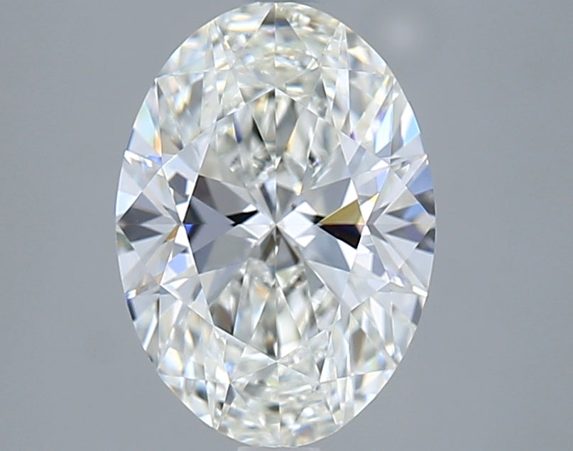 2.05 Carat Oval Shaped, Ideal Cut, F Color, VVS1 Clarity, IGI Certified Lab Grown Diamond