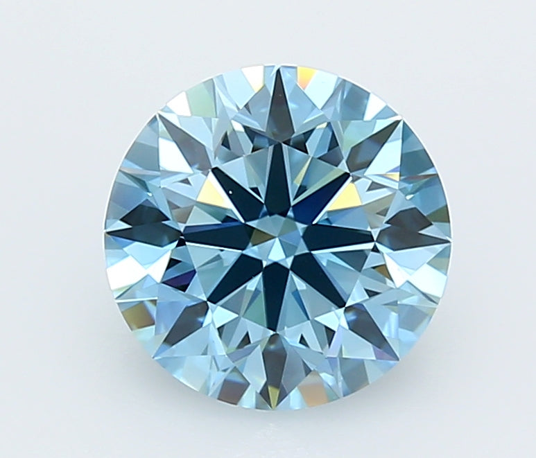 3.02 Carat Round Shaped, Ideal Cut, VVS2 Clarity, IGI Certified Lab Grown Diamond