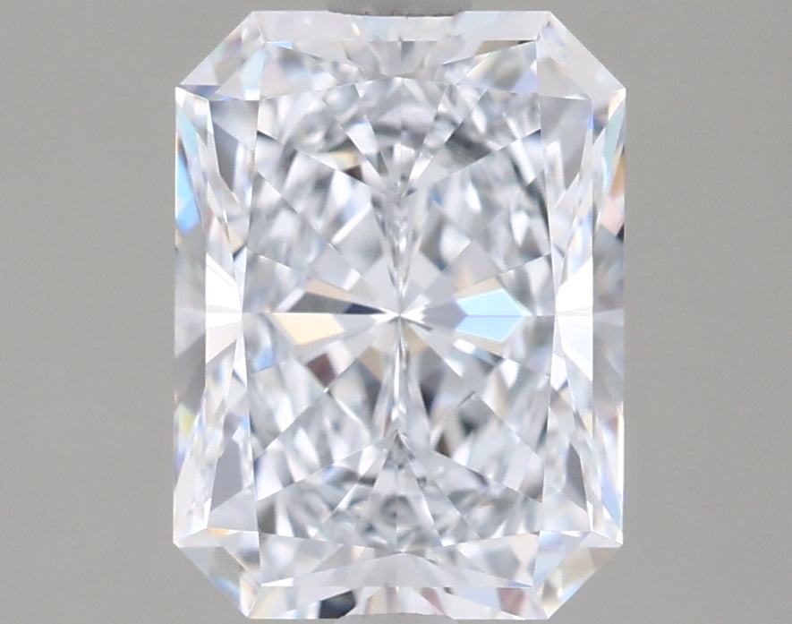 2.05 Carat Radiant Shaped, Excellent Cut, E Color, VVS1 Clarity, IGI Certified Lab Grown Diamond