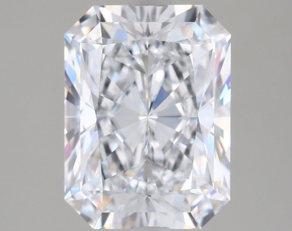 2.51 Carat Radiant Shaped, Ideal Cut, E Color, VVS1 Clarity, IGI Certified Lab Grown Diamond
