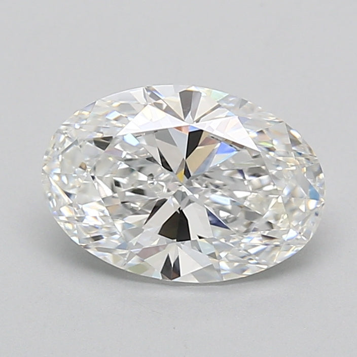 2.11 Carat Oval Shaped, Ideal Cut, D Color, VVS1 Clarity, IGI Certified Lab Grown Diamond