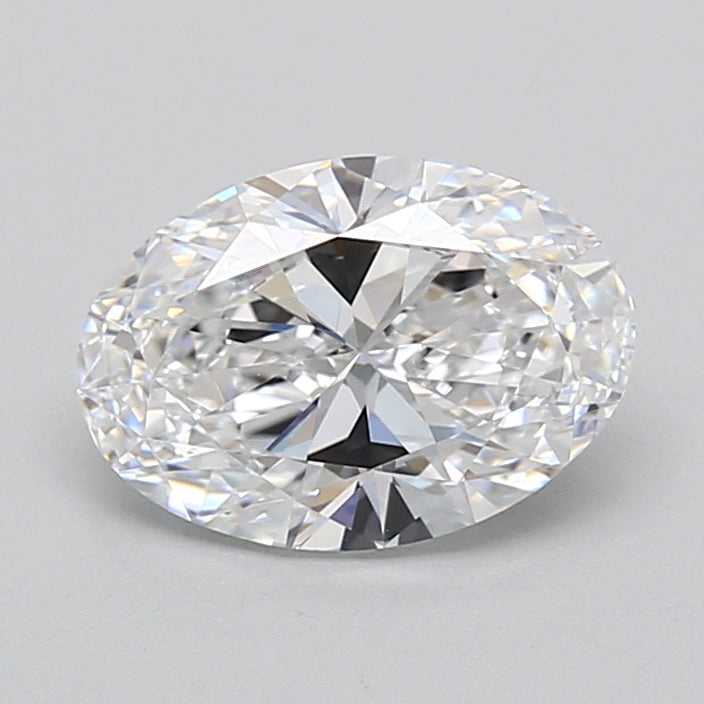 2.12 Carat Oval Shaped, Ideal Cut, D Color, VVS1 Clarity, IGI Certified Lab Grown Diamond