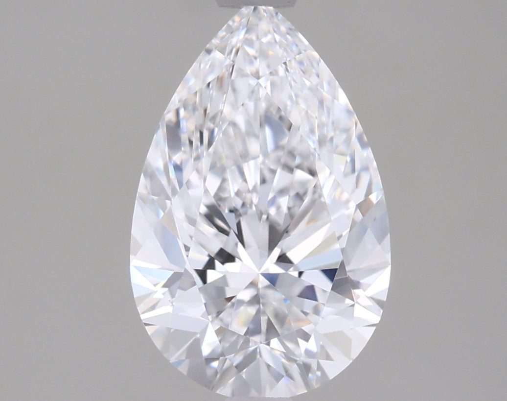 1.51 Carat Pear Shaped, Excellent Cut, D Color, VVS1 Clarity, IGI Certified Lab Grown Diamond