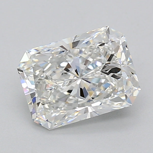 2.05 Carat Radiant Shaped, Excellent Cut, D Color, VVS1 Clarity, IGI Certified Lab Grown Diamond
