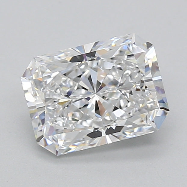 2.03 Carat Radiant Shaped, Excellent Cut, D Color, VVS1 Clarity, IGI Certified Lab Grown Diamond