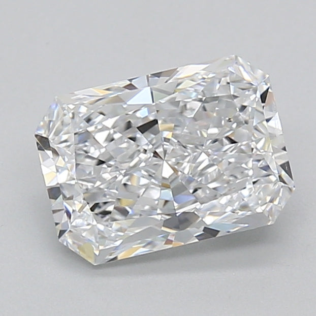 2.05 Carat Radiant Shaped, Ideal Cut, D Color, VVS1 Clarity, IGI Certified Lab Grown Diamond