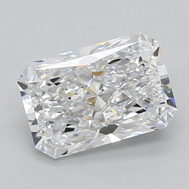2.07 Carat Radiant Shaped, Ideal Cut, D Color, VVS1 Clarity, IGI Certified Lab Grown Diamond
