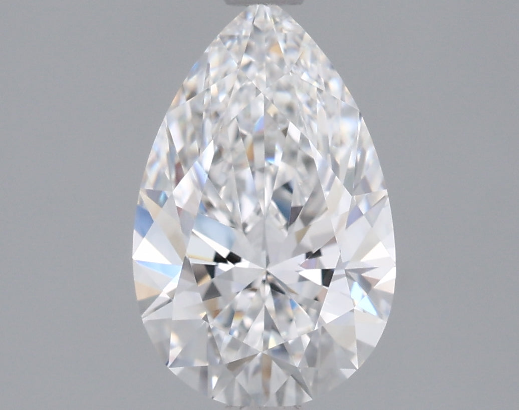 1.61 Carat Pear Shaped, Ideal Cut, D Color, VVS2 Clarity, IGI Certified Lab Grown Diamond