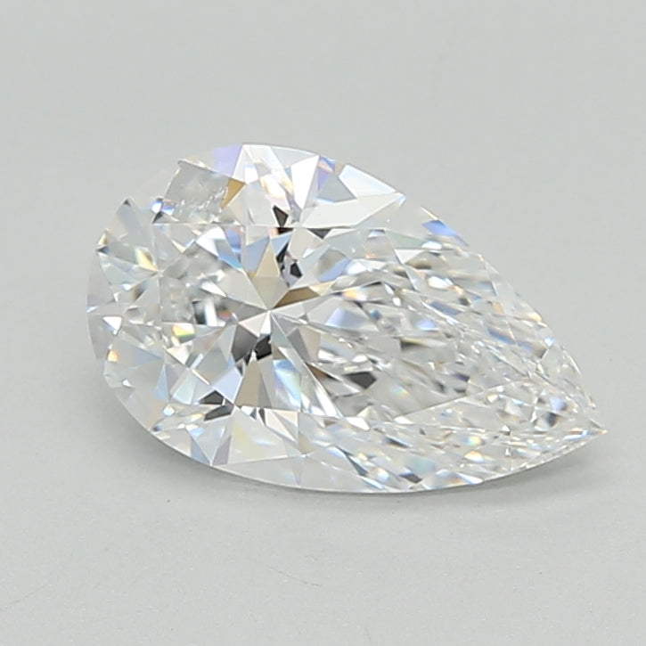 2.02 Carat Pear Shaped, Ideal Cut, D Color, VVS1 Clarity, IGI Certified Lab Grown Diamond