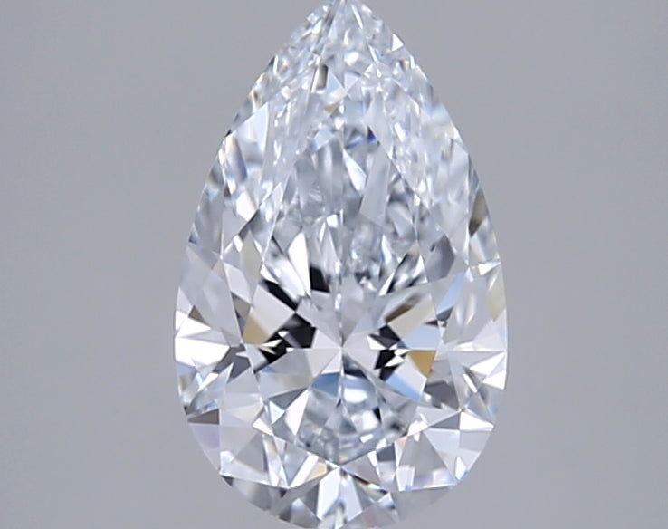 1.53 Carat Pear Shaped, Ideal Cut, E Color, VVS1 Clarity, IGI Certified Lab Grown Diamond