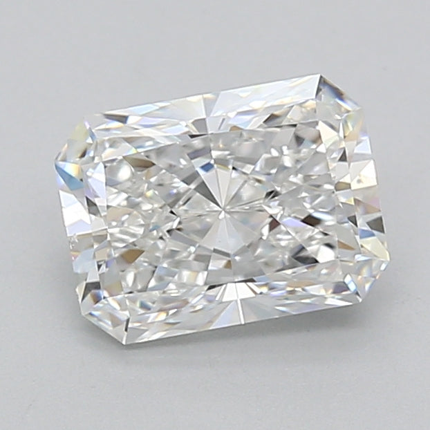 2.05 Carat Radiant Shaped, Ideal Cut, D Color, VVS1 Clarity, IGI Certified Lab Grown Diamond