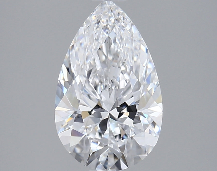 1.54 Carat Pear Shaped, Excellent Cut, D Color, VVS1 Clarity, IGI Certified Lab Grown Diamond