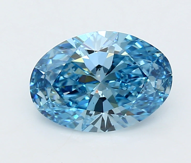 2.00 Carat Oval Shaped, Ideal Cut, VS1 Clarity, IGI Certified Lab Grown Diamond