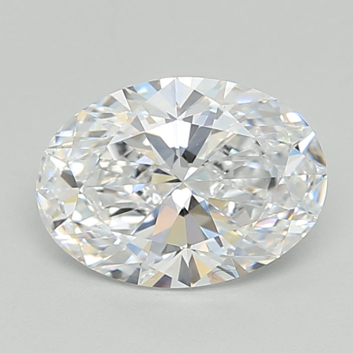 2.53 Carat Oval Shaped, Ideal Cut, D Color, VVS1 Clarity, IGI Certified Lab Grown Diamond