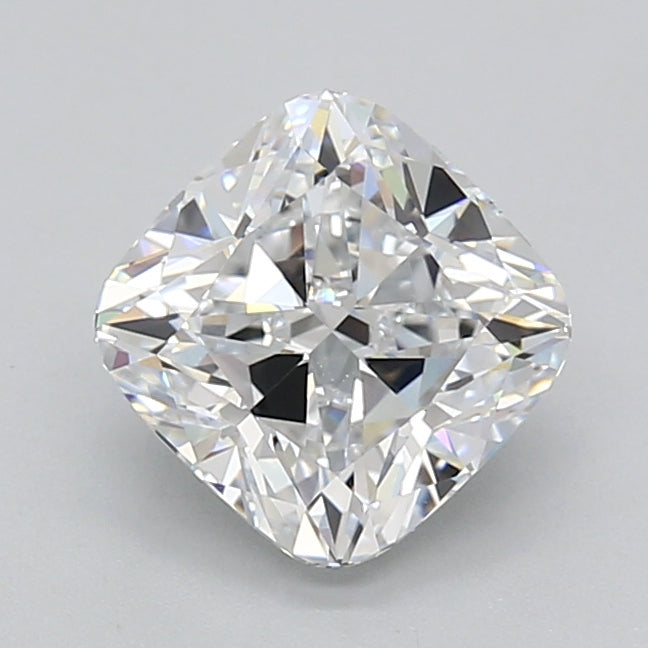 2.52 Carat Cushion Shaped, Ideal Cut, D Color, VVS1 Clarity, IGI Certified Lab Grown Diamond