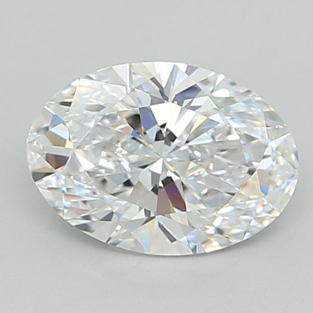 2.00 Carat Oval Shaped, Ideal Cut, D Color, IF Clarity, IGI Certified Lab Grown Diamond