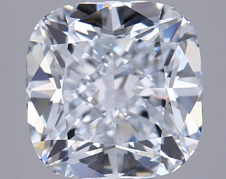 2.71 Carat Cushion Shaped, Ideal Cut, F Color, VVS1 Clarity, IGI Certified Lab Grown Diamond