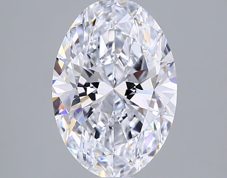 2.08 Carat Oval Shaped, Ideal Cut, E Color, VVS1 Clarity, IGI Certified Lab Grown Diamond