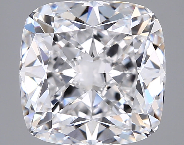 1.85 Carat Cushion Shaped, Ideal Cut, E Color, VVS1 Clarity, IGI Certified Lab Grown Diamond