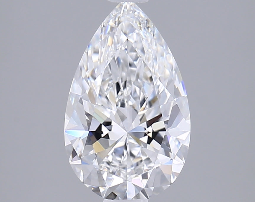 1.54 Carat Pear Shaped, Ideal Cut, D Color, VVS1 Clarity, IGI Certified Lab Grown Diamond